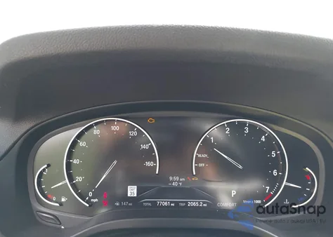 2020 BMW X3 Sdrive30I z USA, uszkodzony, nr VIN 5UXTY3C05LLU70867